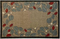 Pilgrim Home and Hearth 19671-1 - 4'x6' Area Rug - Area Rug with Non-Slip Backing, Ideal for Enteryway, Living Room, Bedroom, Kitchen, Bathroom, Laundry Room - Easy Clean, Durable, Low Pile Rug