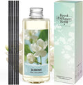 STRN Jasmine Reed Diffuser Oil Refill, Scented Diffuser with Stick 200ML | Summer Long-Lasting Fragrance for Living Room, Bedroom, Office, Home Décor