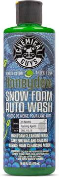 Chemical Guys, Honeydew Snow Foam Car Wash Soap for Foam Cannons, 16 oz | Works with foam cannons, foam guns or bucket washes, safe for cars, trucks, motorcycles, RVs, honeydew scent