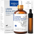 HIQILI Lemon Eucalyptus Essential Oil for Spray, Aromatherapy & Skin Care | Gentle Outdoor Space Protection, Vibrant Fresh Aroma, Multi-Scenario DIY & Home Air Refreshment -100ml / 3.38 fl oz