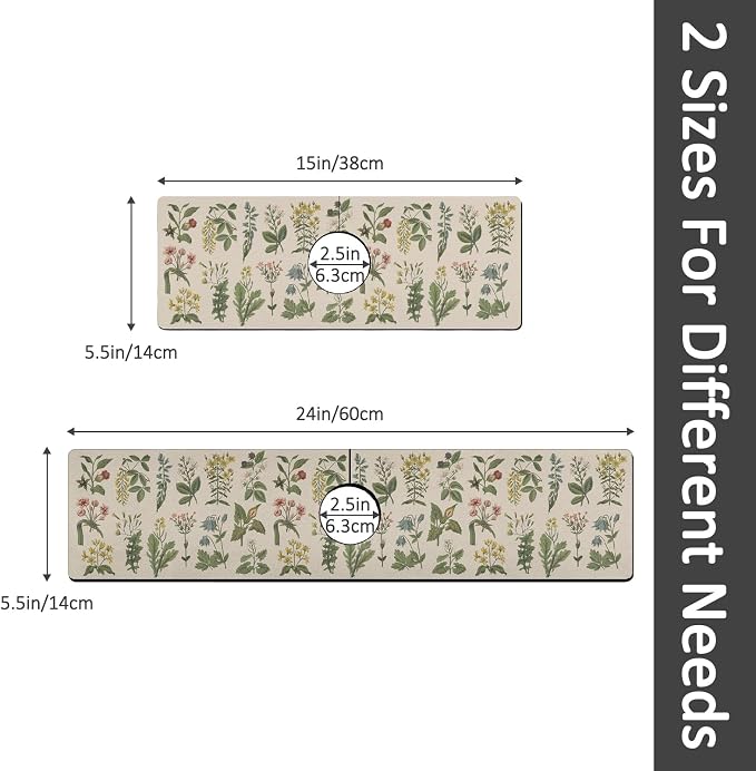 24" X 5.5" Kitchen Sink Splash Guard Faucet Mat Floral Super Absorbent Fast Drying Faucet Guard & Draining Mat Sink Splash Guard Behind Faucet for Kitchen, Bathroom