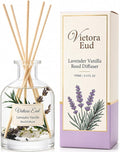 Lavender Vanilla Reed Diffuser, 3.4 Fl Oz | Long-lasting Air Fresheners for Bedroom, Bathroom, Living Room or Office; Gift-ready.