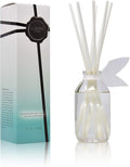 Reed Diffuser Set - Summer Linen Scented Diffuser with Sticks | Home Fragrance Reed Diffuser for Bedroom, Bathroom Shelf Décor - Made in the USA