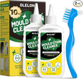 OLELON Mold Stain Remover Gel for Washing Machine Cleaner Front Loader Rubber Grout Cleaner Home Stain Removal Gel for Washer Showers Bathroom and Floor Tile - 300ML