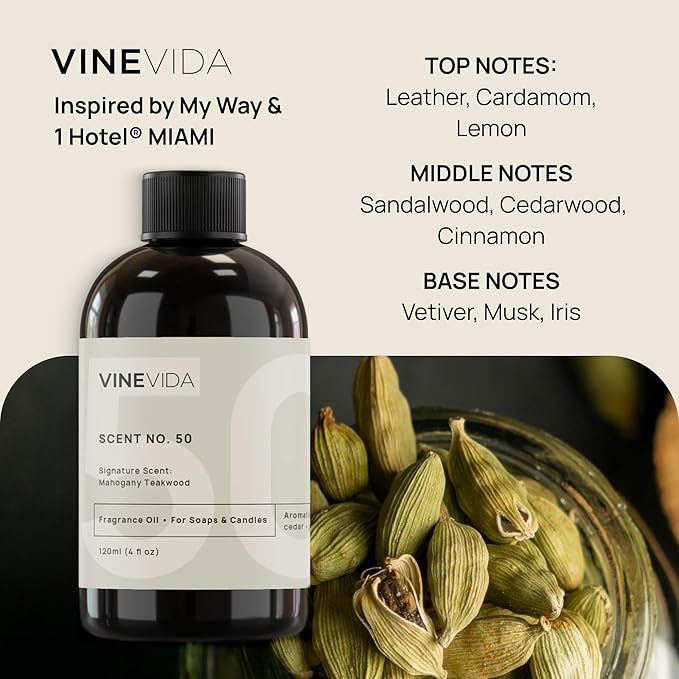 VINEVIDA (16oz) Hotel Diffuser Oil - Hotel Scents for Home - Waterless & Cold Air Essential Oil - No.1000 Inspired by My Way