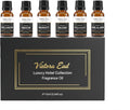 Luxury Hotel Fragrance Oil Set, 6 Pack | Six Hotel-inspired Fragrance Oils; Versatile for Humidifiers, Aroma diffusers, Candle and Soap Making