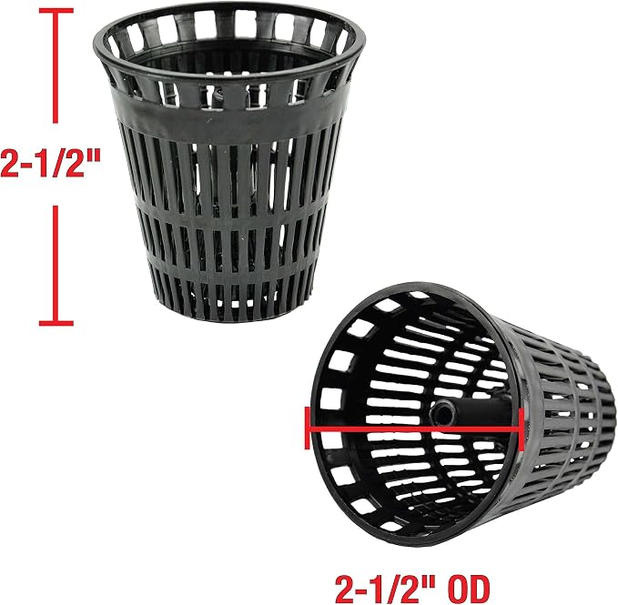 Danco Catcher Replacement Baskets for Stand-Alone Shower Trap, Hair Drain Clog Prevention, Pack of 6, Black, (10739P)