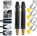 2Pcs Home High-Pressure Car Wash Water Gun, Heavy Duty Adjustable Hose Nozzle, 2026 Multi-Function Metal Garden Hose Sprayer for Car, Garden, Yard, Plant and Vegetable Watering