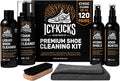 ICYKICKS Premium 6-in-1 Sneaker & Shoe Cleaning Kit – Foam Cleaner, Water-Repellent, Odor Eliminator, Brush & Microfiber Towel – Safe for Leather, Suede, Canvas – Deep Clean Sneakers Fast