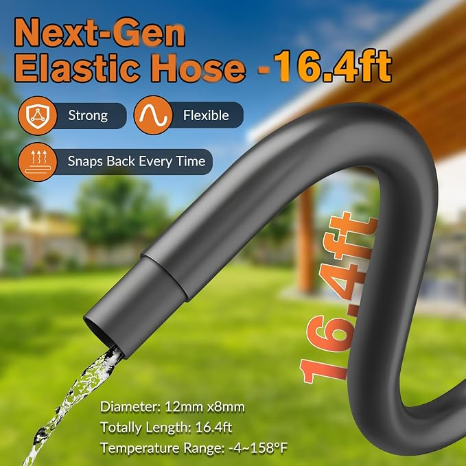 Cordless Pressure Washer, 900PSI Portable Power Washer with 6-in-1 Nozzle | Water Pressure Washer with Charge & 2*21V Batteries, Electric Power Cleaner for Car Wash, Garden, Patio & Home