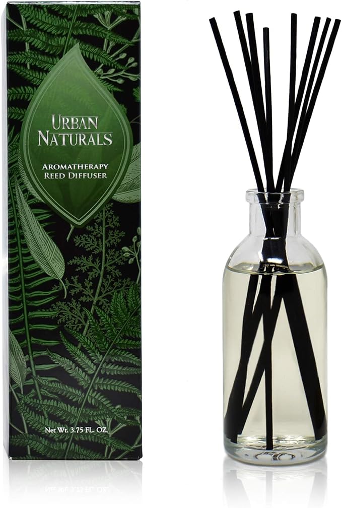 Coconut Breeze Reed Diffuser Oil Set with Reed Sticks – Warm Coconut, Pineapple and Tahitian Vanilla - Made in The USA