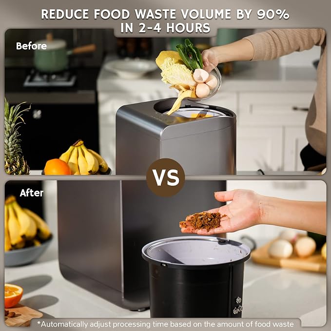 Airthereal Replacement Activated Carbon Filters for Revive R500 and R500-V Electric Kitchen Waste Composter