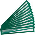 Tarifold Magnetic PRO Title Frames, 17.25 x 3 Inches, Green, 10 Pack | 10 magnetic title frames, 17.25 x 3 inches, green border, anti-glare PVC, quick document changes