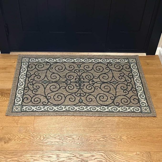 Pilgrim Home and Hearth 19630-1 Area Rugs, 46" x 28", Beautiful