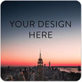 100 Custom Vinyl Stickers - Upload Your own Image, Text, Design, Logo - Personalized Logo Labels for Handmade, Packaging, Bottle, Jars, Candle, Brand Stickers (City, 6x6 Square)