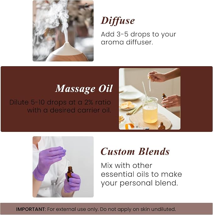 Handcraft Blends Nutmeg Essential Oil – 1 Fl Oz – 100% Pure and Natural – Premium Grade Essential Oil for Diffuser and Aromatherapy, Skin, Massage, Candle and Soap Making Fragrance