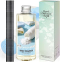 STRN Reed Diffuser Oil Refill, Baby Powder Scented Diffuser 200ML | Summer Long-Lasting Fragrance for Living Room, Bedroom, Office, Home Décor