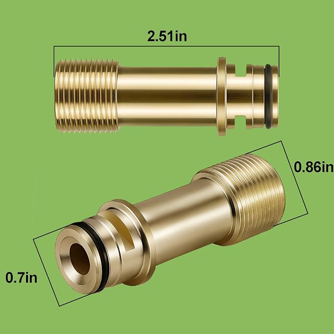 2 Pack Pressure Washer Outlet Tube Assembly 308862007 Fit for Ryobi - Replacement Part Compatible with RY141600, RY141900, RY14122 Electric Power Washer