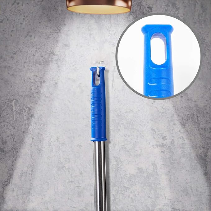 Cobweb Duster with ExtensionPole,Dusters for Cleaning with 2 DusterHeads