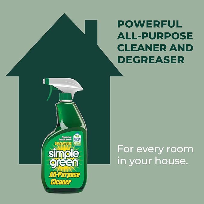 Simple Green All-Purpose Cleaner Spray and Refill, Green, 3 Piece Set, Original, 1 Count (Pack of 2)