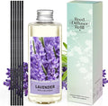 STRN Reed Diffuser Oil Refill, Lavender Scented Reed Diffuser Refill 200ML | Long-Lasting Summer Fragrance for Home, Living Room, Bedroom, Office