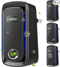 Air Ionizers (4 Pack）- Plug In Negative Ion Air Purifiers - Quiet Air Freshener for Home, Bedroom, Office, Basement - Portable Air Purifier Odor, Smoke, Dust, Pet Smell - Mini Air Cleaner Black