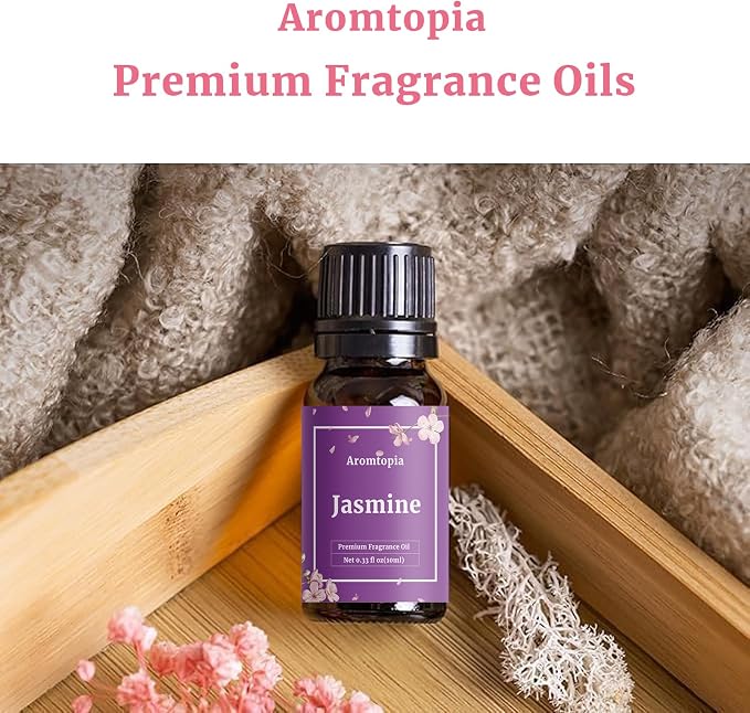 Floral Essential Oils, Fragrance Oils for Candle Soap Making | 10ml* 6 Premium Diffuser Essential Oils, IFRA Certified