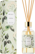 Reed Diffuser Oil Set with Reed Sticks, Gardenia Aromatherapy Oil Scent Diffuser for Home Office Bathroom Decoration Perfume and Gifts 3.38 oz/100ml
