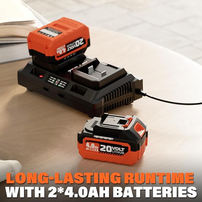 MAXLANDER Cordless Leaf Blower Vacuum Mulcher, 3-in-1 Leaf Vacuum with Bag | Brushless Battery Powered 40V 170MPH 360CFM Leaf Blowers for Lawn Care, 5-Speeds Dial, 2x4.0Ah Battery & Charger Included
