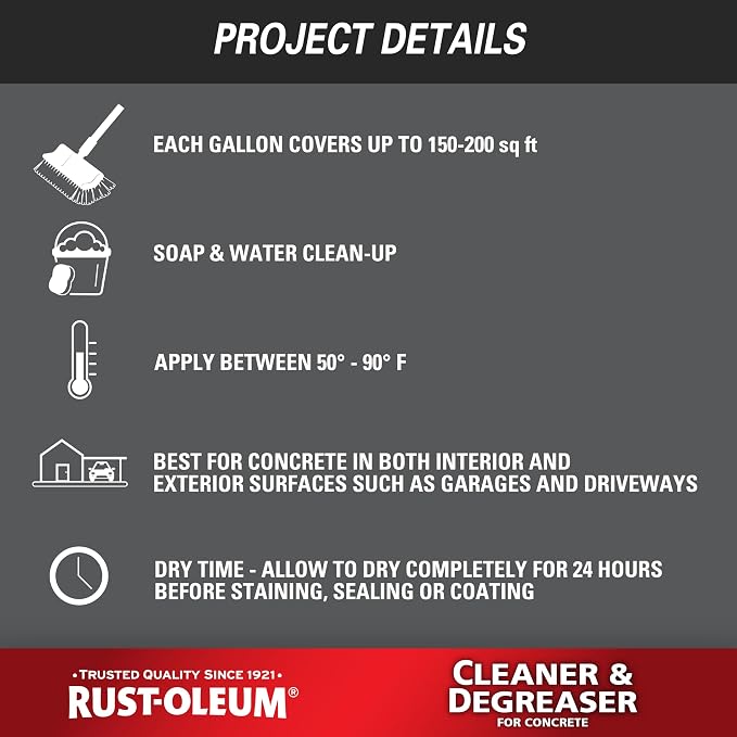 Rust-Oleum 301243 Cleaner and Degreaser, 1 Gallon