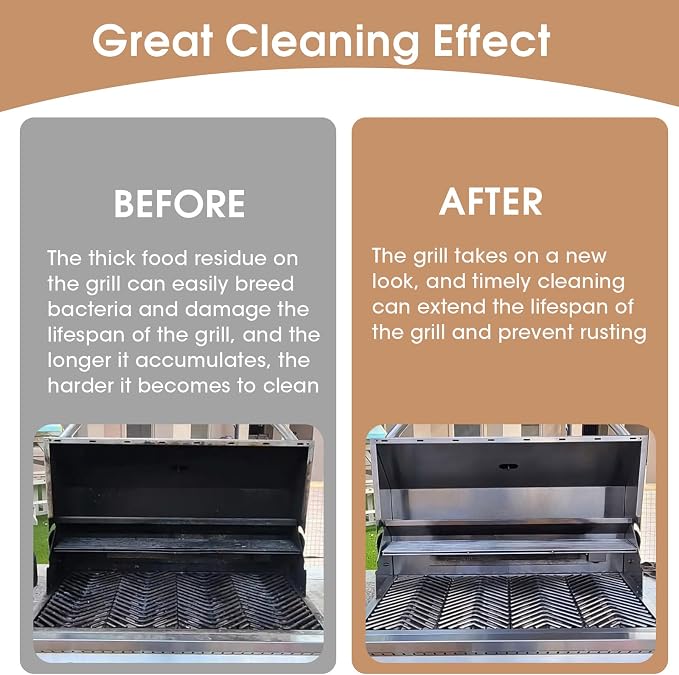 Griddle Cleaning Stone Remove Stains for BBQ, Swimming Pool, Sink | Heavy Duty Grill Cleaner