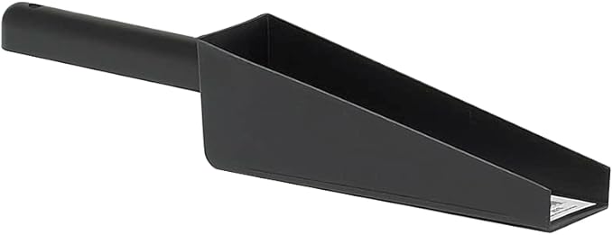 Edward Tools Gutter Scoop Cleaning Tool with Long Handle - Easy Removal of Leaves and Dirt from Rain Gutter with Scoop and Drain Design - Multi use for Winter Salt, Pet Food, Fertilizer
