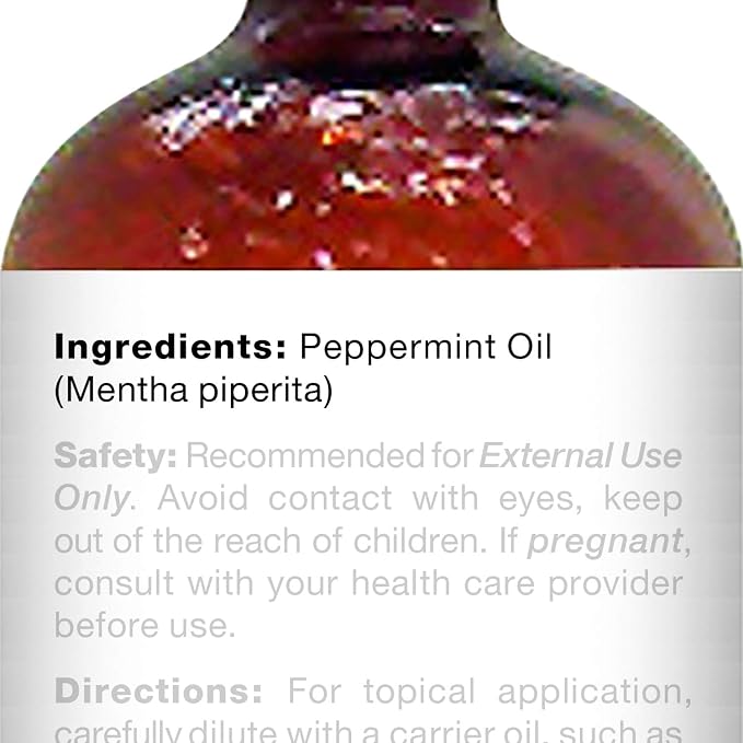 Majestic Pure Peppermint Essential Oil for Diffuser - 4 Fl Oz (Pack of 2) | 100% Natural Essentials Oils for home fragrance, diffuser use, massage, DIY candles, DIY soaps, Aromatherapy
