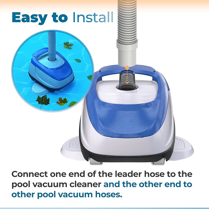 ANTOBLE V532LG Pool Vacuum Leader Hose Pool Cleaner Hose Replacement for Hayward Navigator, Pool Vac Ultra, Aqua Bug, Poolverneugen & More