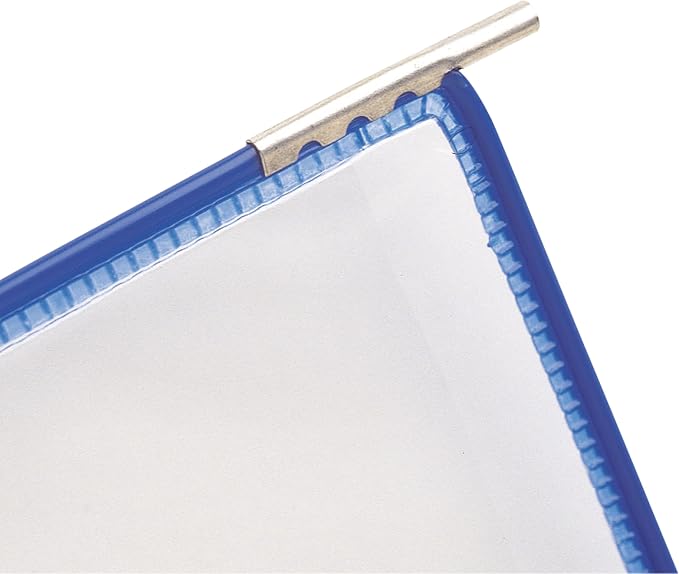 Djois 114049 – Pack of 50 Pivot Pivot Pockets A4 Portrait – Tarifold Professional Presentation System – Soft PVC, Durable, Anti-Glare, Steel Frame – Various Colours