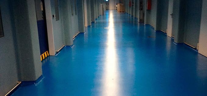 Coloredepoxies 10006 Dark Blue Epoxy Resin Coating Made with Beautiful and Vibrant Pigments, 100% solids, For Garage Floors, Basements, Concrete and Plywood. 3 Quart Kit