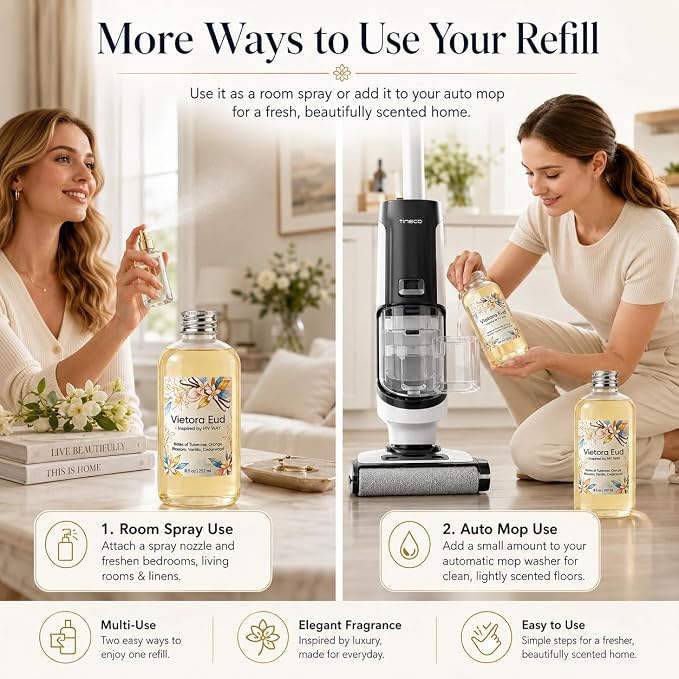 My Way Diffuser Oil Refill, 8.5 Fl Oz | Elegant Floral Hotel-inspired refill;Fragrance Oil for Reed diffusers, Room Sprays, Humidifier,Aroma Diffusers