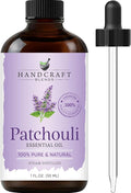 Handcraft Blends Patchouli Essential Oil – 1 Fl Oz – 100% Pure and Natural – Premium Grade Essential Oil for Diffuser and Aromatherapy, Skin, Massage, Candle and Soap Making Fragrance