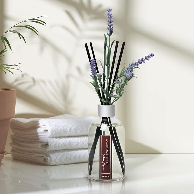 Bathroom Relaxation Accessories, Lavender Products Spa Bathroom Ideas, Guest Room Must Haves, Living Room Essentials for Cozy Home, House Items Spare Bedroom, Lavender Diffuser