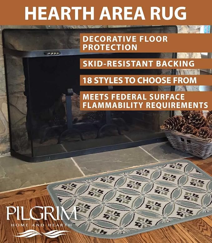 Pilgrim Home and Hearth 19624-1 Area Rugs, 36" x 23", Beautiful