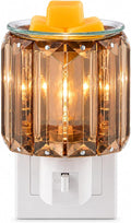 MeplLivs Fragrance Warmer, Plug in Wax Warmer for Scented Candles | Decorative Plug-in Wax Melt Warmer for Home Decor, Golden Design, Gifts & Aroma