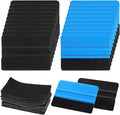 20 Pack Vinyl Squeegee with 20PCS Squeegee 4 Inch Felt Fabric Squeegee Decal Scraper Applicator Tool Wallpaper Smoothing Tool for Tint Film Decal