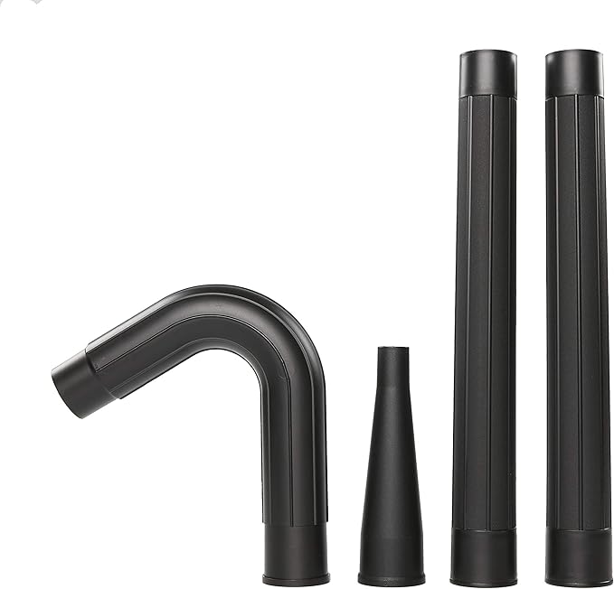 CRAFTSMAN CMXZVBE38640 2-1/2 in. Gutter Cleaning Wet Dry Vac Attachment Kit | Industrial-Grade Shop Vacuum Accessory for Cleaning or Blowing Debris from Gutters, Fits 2-1/2 in. Hose Diameter