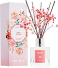 Reed Diffuser Set,3.38 fl oz (100 ml) - Love Notes Oil Diffusers with 8 Reed Sticks, Home Fragrance Reed Diffuser for Bathroom Shelf Decor