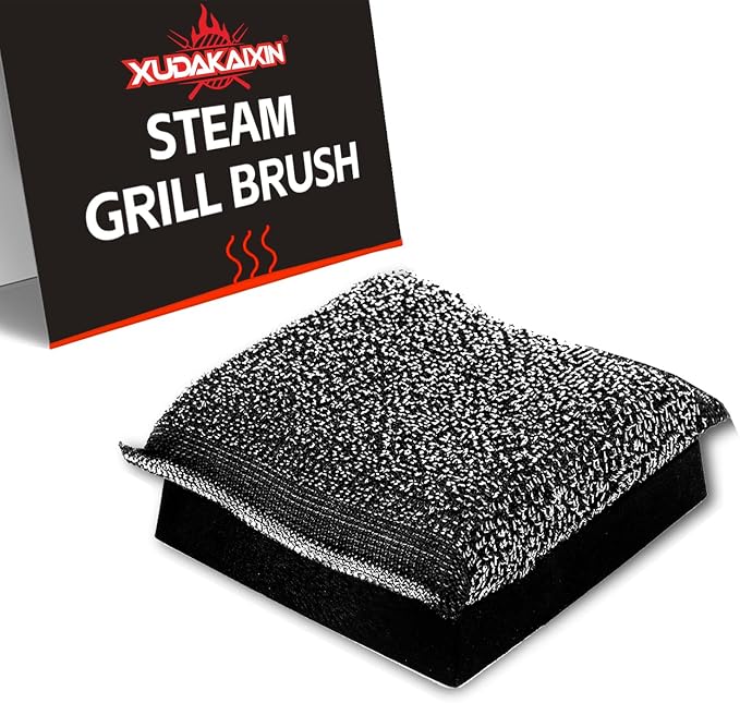 XUDAKAIXIN BBQ Replaceable Scraper Cleaning Head, Durable for Cast Iron or Stainless-Steel Grates, Barbecue Cleaner.