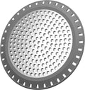 Shower Drain Hair Catcher,Aluvor Shower Drain Cover Bathtub Drain Strainer | Weighted Metal Hair Trap Stopper Sink Protector Filter Bathroom Flat Strainer Stopper