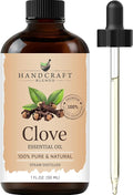 Handcraft Blends Clove Essential Oil – 1 Fl Oz – 100% Pure and Natural – Premium Grade Essential Oil for Diffuser and Aromatherapy, Skin, Massage, Candle and Soap Making Fragrance