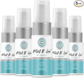 Mist N’ Go by Omaze Travel Bathroom Spray for Toilet Spray Odor Eliminator - Travel Toilet Spray for Bathroom Air Freshener Spray for Bathroom Deodorizer - Breeze Travel Size (1oz x5)