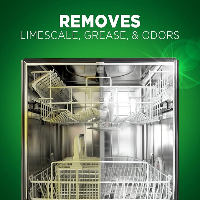 Cascade Platinum Dishwasher Cleaner, 6 count