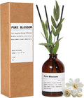 Reed Diffuser Set, Pure Blossom, 3.4 fl oz, Home Fragrance Reed Diffuser for Bathroom & Bedroom Decor